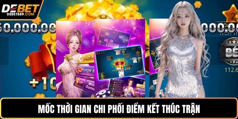 Mốc thời gian chi phối điểm kết thúc trận