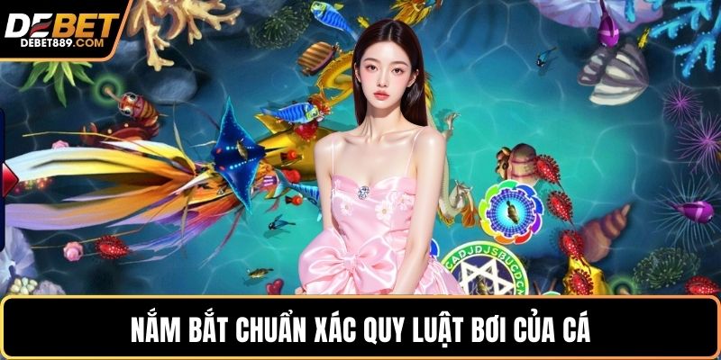 Nắm bắt chuẩn xác quy luật bơi của cá