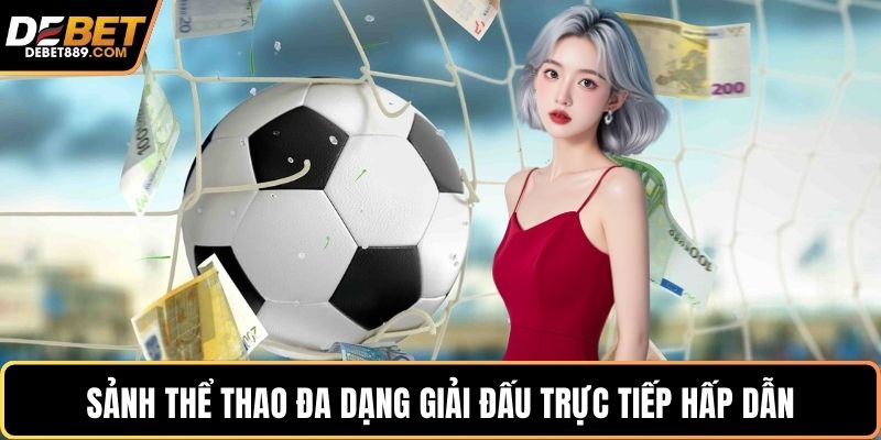 Sảnh thể thao đa dạng giải đấu trực tiếp hấp dẫn