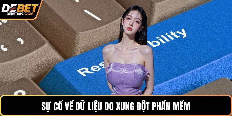 Sự cố về dữ liệu do xung đột phần mềm